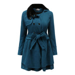 Încarcă imaginea în vizualizatorul Galerie, Jachetă pentru femei, jachetă de tip windbreaker cu tiv asimetric
